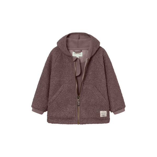 MATLIFF Teddyfleece Jacket, peppercorn plum, Mini A Ture