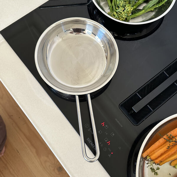 Stainless Steel Stegepande, Eva Trio