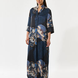 HelgaDEA Dress Maxi, alepidia blue, Dea Kudibal