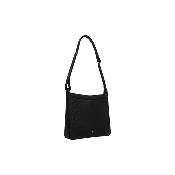 Pura Hobo Bag | Black | Skuldertaske, Aigner