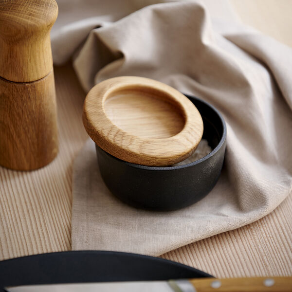 Kit saltkar med låg, Morsø