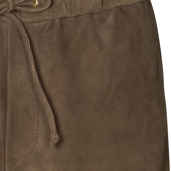 2847PBOEkola suede trousers, smoke, PBO