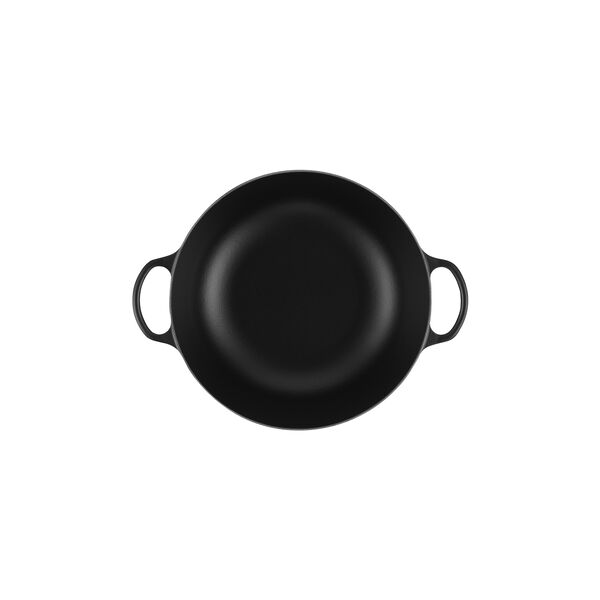 Signature st&oslash;bejern stegegryde &Oslash; 32 cm, matte black, Le Creuset
