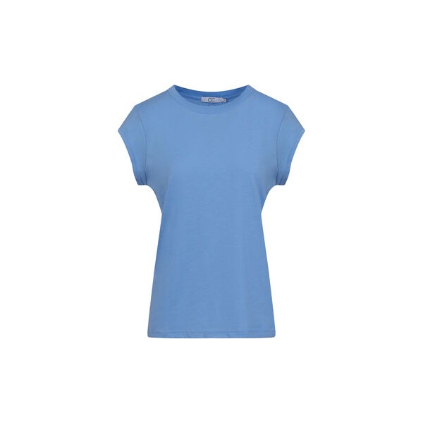 CC Heart Basic T-Shirt, bright sky blue, Coster Copenhagen