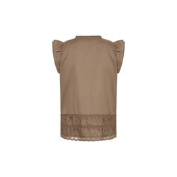 LR-ROSY 2 Bluse, fossil, Levet&eacute; Room