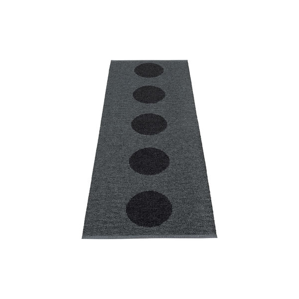 VERA 2.0 gulvl&oslash;ber, black/black, Pappelina