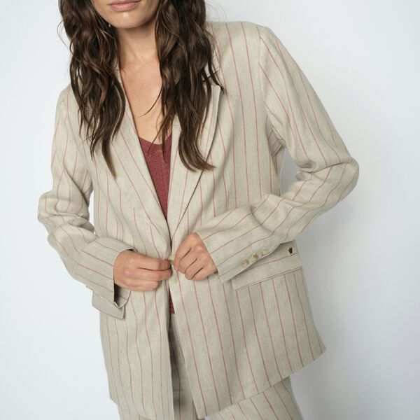 MMNancy Miriam Blazer, cowhide, MOS MOSH