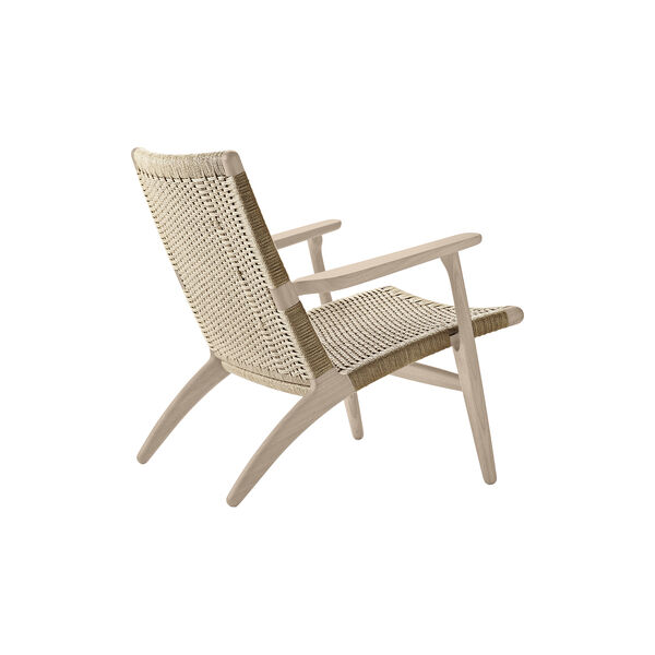 CH25 loungestol, sæbebehandlet eg/natur CH25 loungestol, sæbebehandlet eg/natur, Carl Hansen & Søn