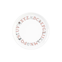 Moomin ABC tallerken Ø 20 cm, moomin salmon, RIG-TIG