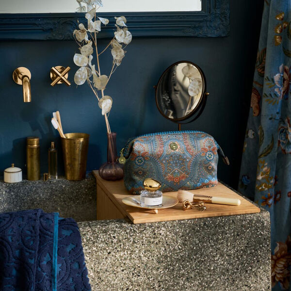 Cooper Cosmetic Purse Jabali, blue, Pip Studio