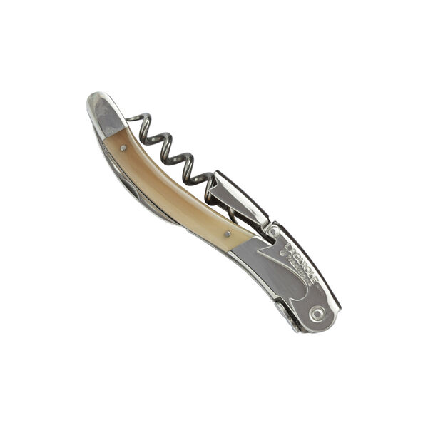 Laguiole proptrækker, brun horn Laguiole proptrækker, brun horn, Laguiole Tradition