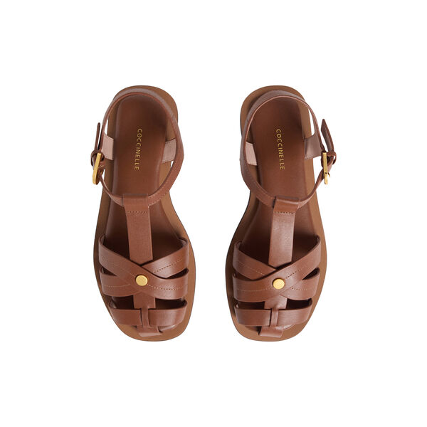 COCCINELLE SUNUP COW, cognac, Coccinelle