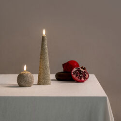 LED rundt lys, champagne/glimmer, Uyuni Lighting