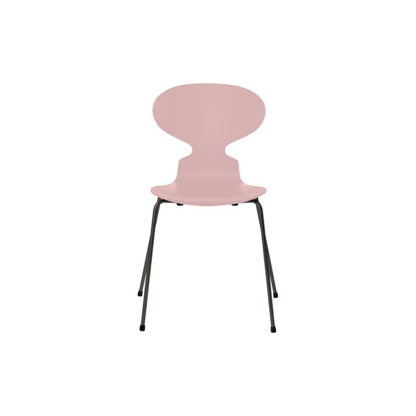 Myren&trade; 3101 fuldlakeret stol, pale rose/warm graphite, Fritz Hansen
