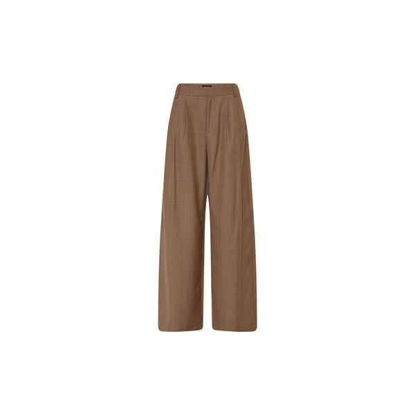 WaterlilyBBVala pants, brown melange, Bruuns Bazaar