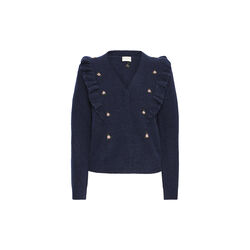 IRMORRIS Cardigan, maritime blue, Atelier Rêve