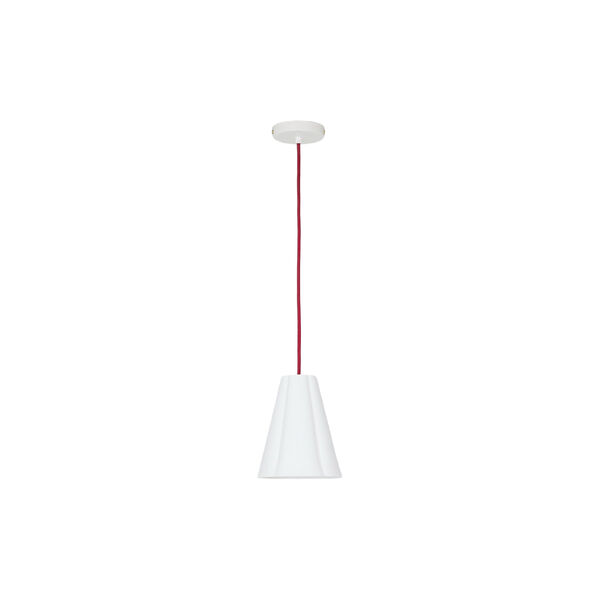 Blossom Size 1 Pendant, natural white/red, Original BTC