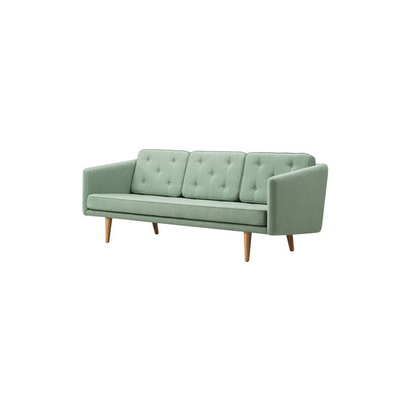 FF2003 No. 1 Sofa 3P 206 cm, mood 4106/eg olie, Fredericia Furniture