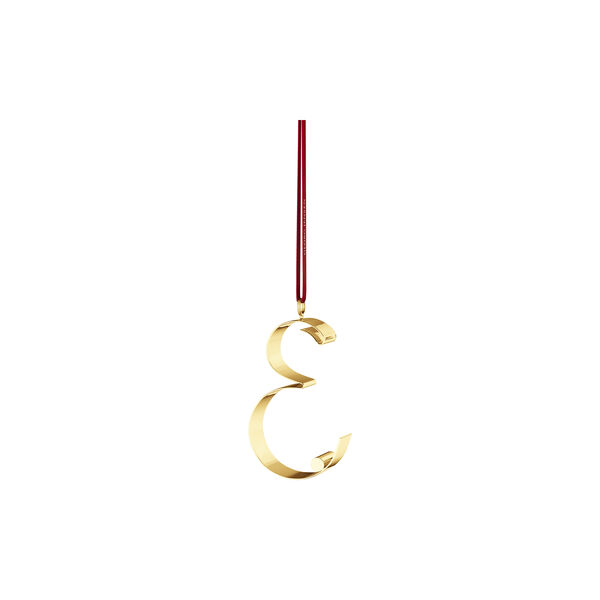 Julebogstavsornament E, Georg Jensen