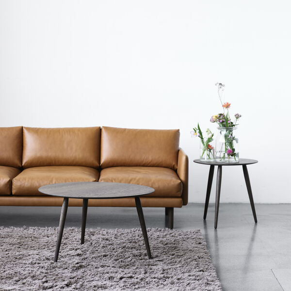 PLAYround &Oslash;60 sofabord, r&oslash;get eg, Bruunmunch Furniture