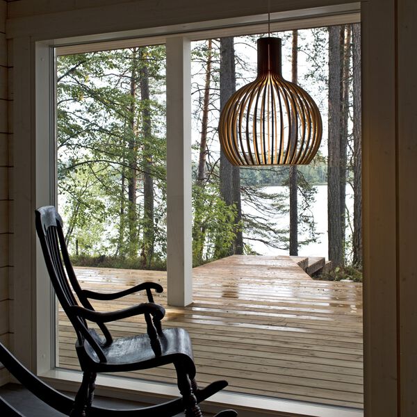 Octo Small 4241 Pendant, walnut, Secto Design