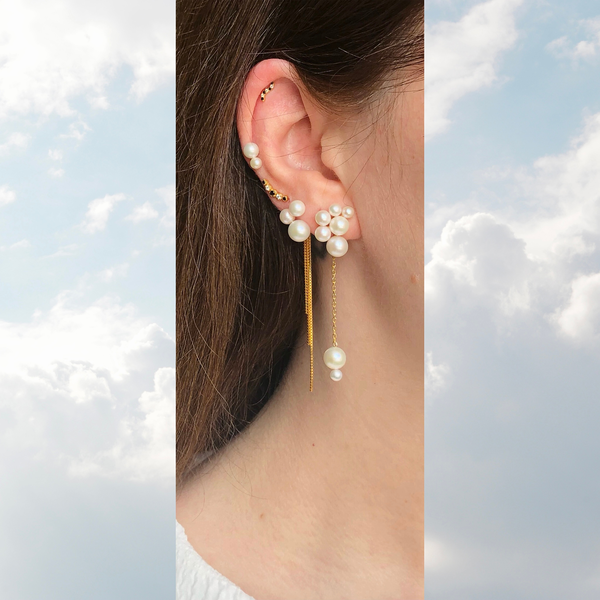 Neo Trois Stud, The Earring Shop