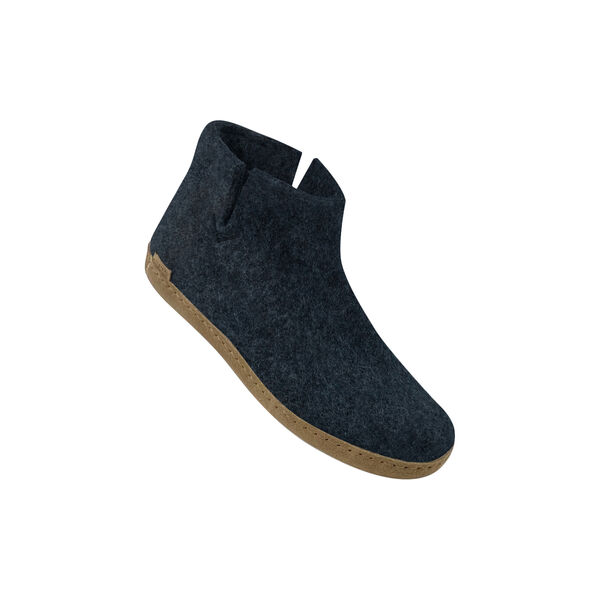 Filtankelstøvle, denim Filtankelstøvle, denim, Glerups