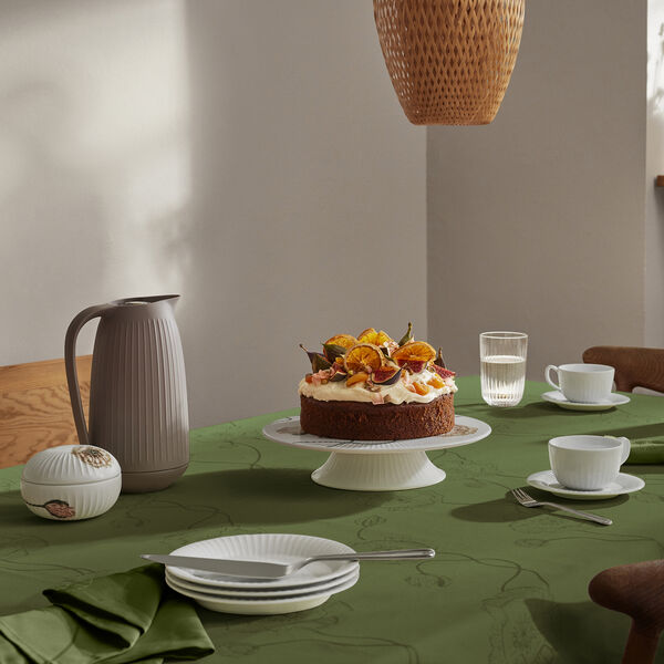 Hammersh&oslash;i Poppy stofserviet 4 stk, gr&oslash;n, K&auml;hler