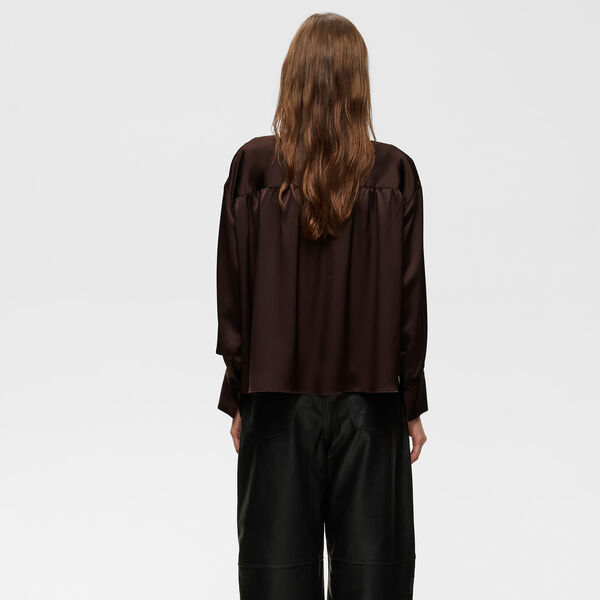 OLIVEIW DAWN Blouse, chocolate brown, InWear