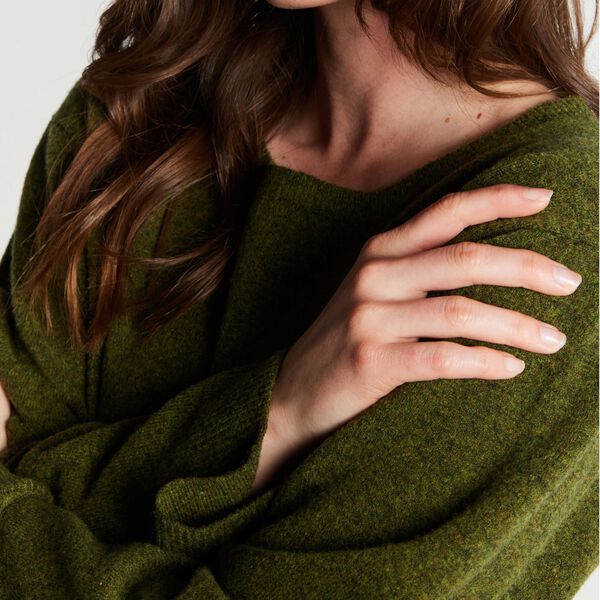 7828RDFJulle knit, moss, RUE de FEMME