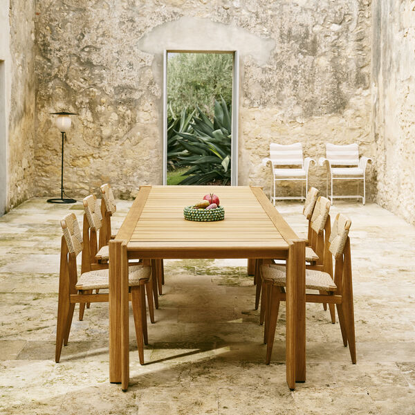 Atmosfera Dining Table, teak, GUBI