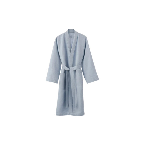 LIN Bathrobe | Blue Haze | Badek&aring;be, Georg Jensen Damask