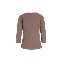 Naibu rib bluse med 3/4 &aelig;rme, deer, BITTE KAI RAND