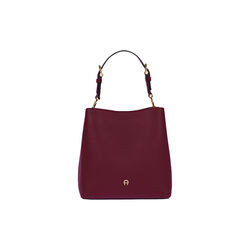 Delia S Hobo Bag, burgundy, Aigner