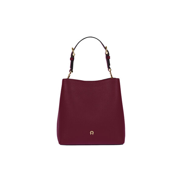 Delia S Hobo Bag, burgundy, Aigner
