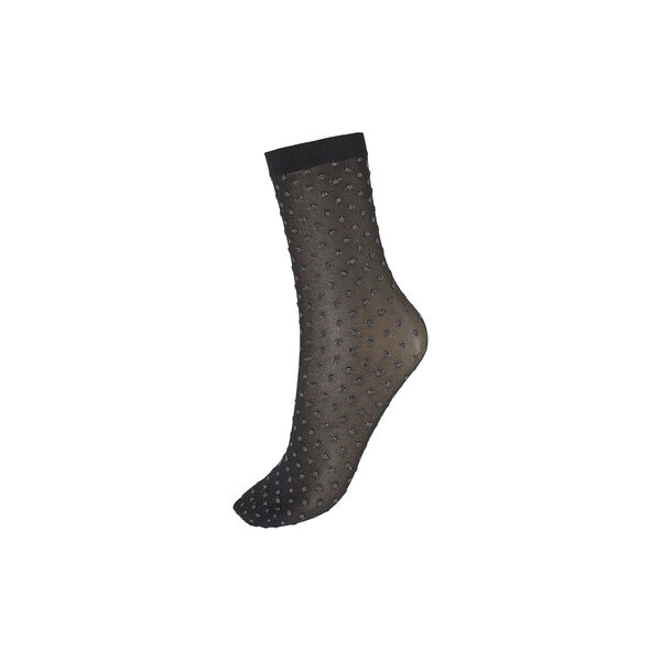 Shimmer Dots Socks, black/silver, Wolford
