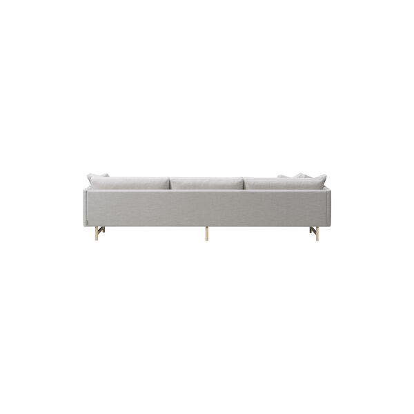 FF5555 95 3 pers. sofa chaise, lys beige/lakeret eg FF5555 95 3 pers. sofa chaise, lys beige/lakeret eg, Fredericia Furniture