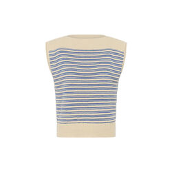 RileySZ Pullover, vallarta turtledove stripe, Saint Tropez