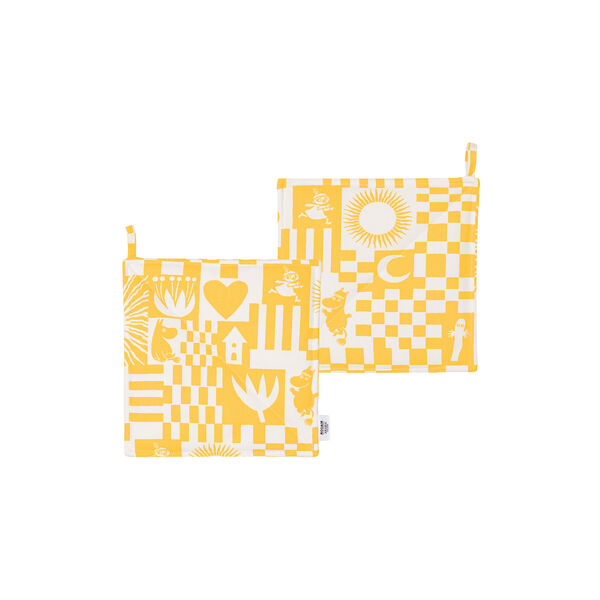 Mumi grydelapper Fest gul, Moomin Arabia