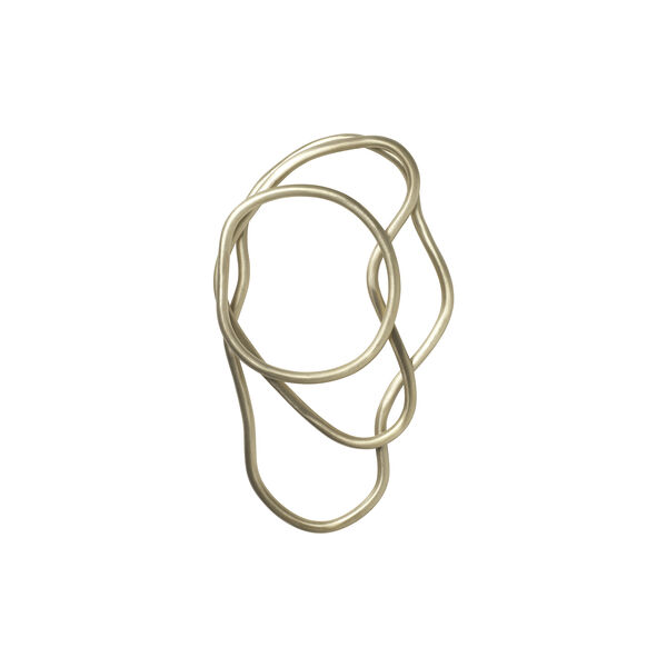 Pond bordskåner, messing, Ferm Living