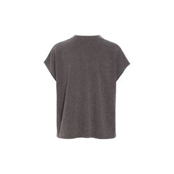 Kumo cashmere bluse med knapper, shark melange, BITTE KAI RAND