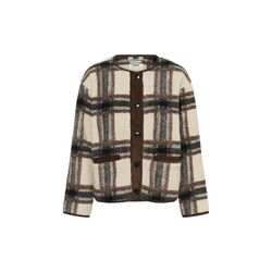 YsabellPW Jacket, brown check, Part Two