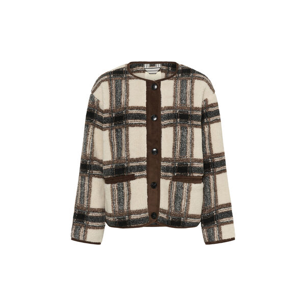 YsabellPW Jacket, brown check, Part Two