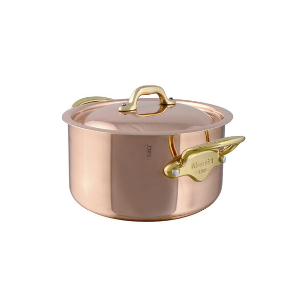 M'150B Gryde med låg M'150B Gryde med låg, Mauviel 1830