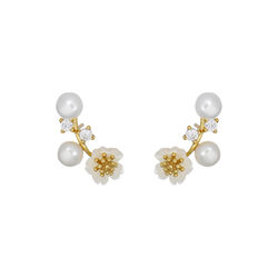 Amina Øreringe, pearl, Nuni Copenhagen