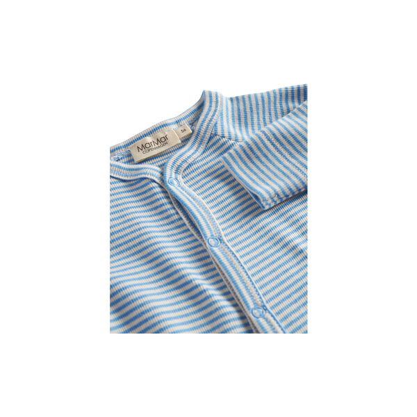 Bruno LS Bodysuit, blue stripe, MarMar Copenhagen
