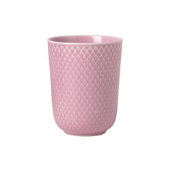 Rhombe Color krus, rosa, Lyngby Porcelæn