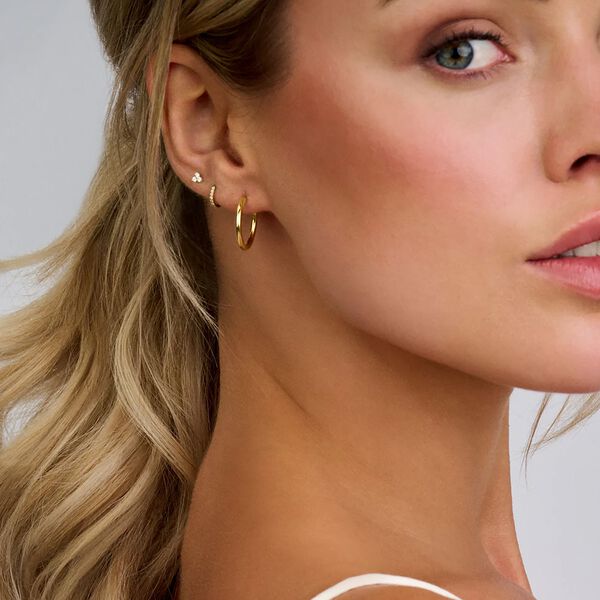 BALANCE HOOP S, forgyldt, Spirit Icons