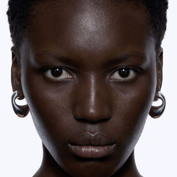 Dolphin Earring Large, silver, Maria Black