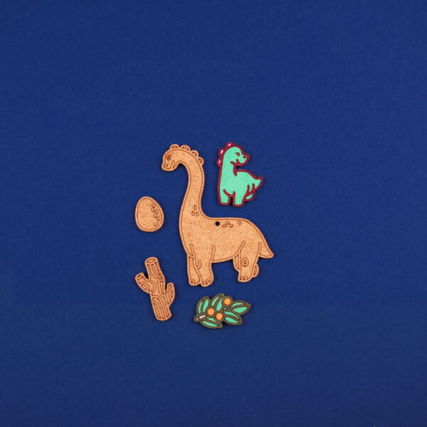 Dinosaur trælegetøj | Brachio Dinosaur trælegetøj | Brachio, Crateit